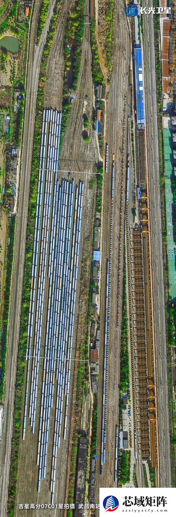 卫星俯瞰武汉：冬日光影中的江城