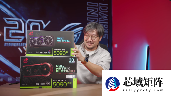 800W 核弹：华硕 ROG 骇客 RTX 5090D v2 显卡展示，全球限量 1000 张