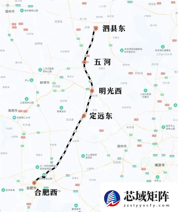 合新高铁合泗段开通：时速350公里 又一条“断头路”！