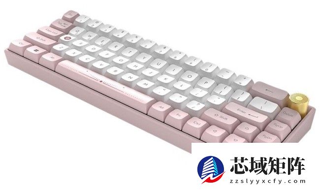 华硕公布 a 豆香氛机械键盘:65% 配列铝坨坨,右上角多媒体旋钮兼具香氛功能