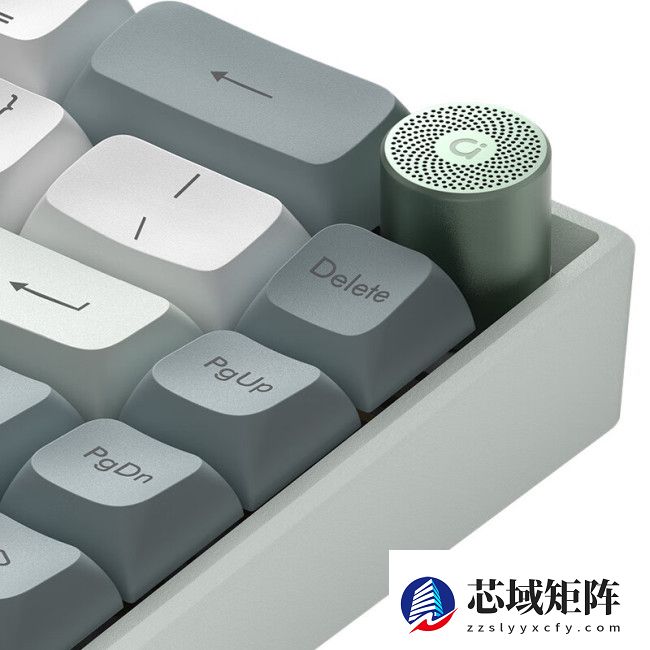 华硕公布 a 豆香氛机械键盘:65% 配列铝坨坨,右上角多媒体旋钮兼具香氛功能