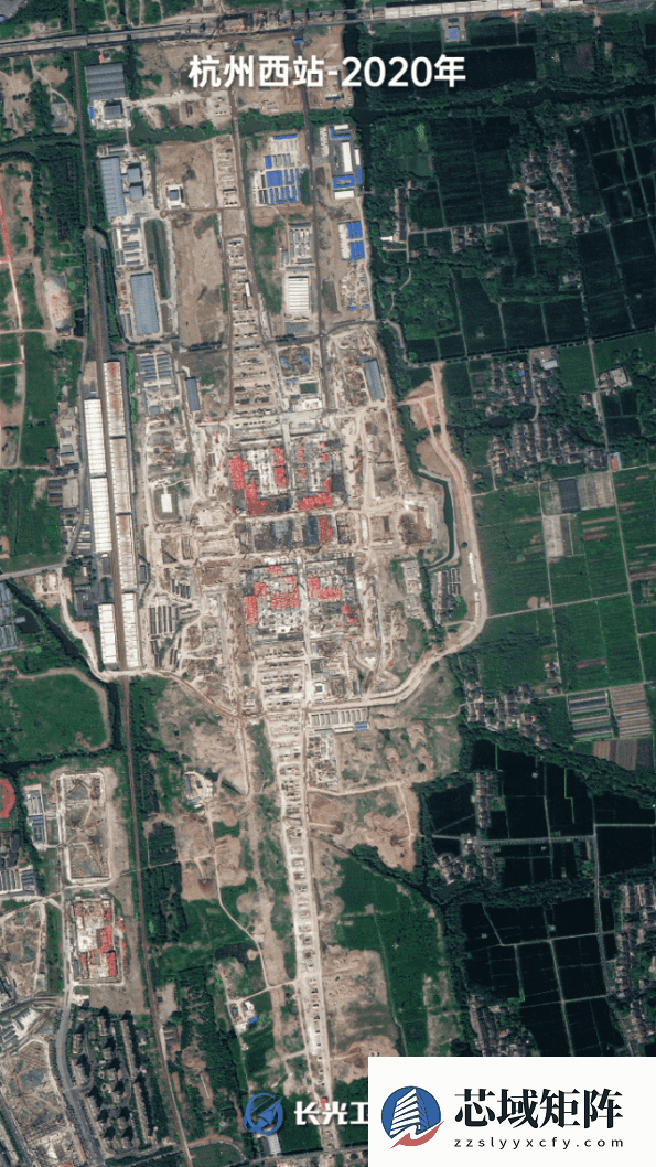 卫星镜头记录：杭州西站6年成长记录