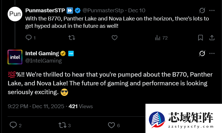 英特尔Arc B770显卡研发进展曝光：300W功耗搭载台积电5nm核心