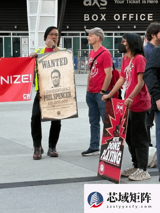 游戏盛典外现CEO通缉令抗议引热议