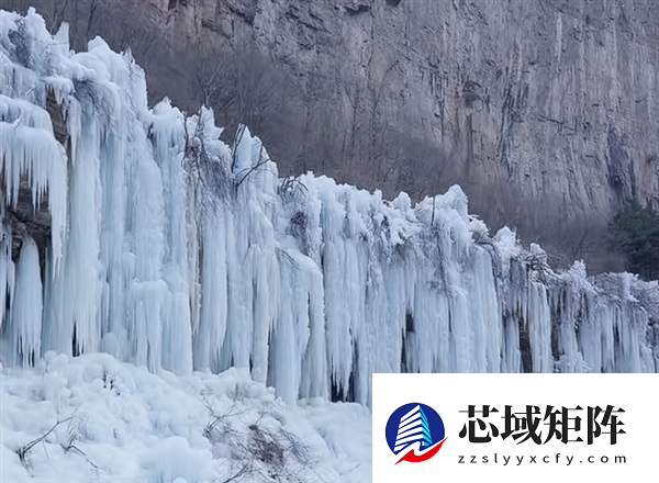 绵延几千米!山西通天峡现冰瀑冰挂群景观:宛若童话世界