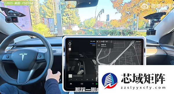 何小鹏实测特斯拉FSD V14 点麦当劳失败竟是特斯拉工程师的小心机