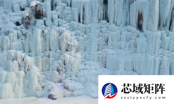 绵延几千米！山西通天峡现冰瀑冰挂群景观：宛若童话世界