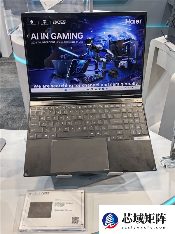 雷神ZERO Air轻薄游戏本实机首秀：仅1.58kg 160W双满血性能释放