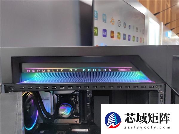 华硕梦幻电竞旗舰！ROG枪神10X台式机惊艳首秀：首创全息投影颜值无敌