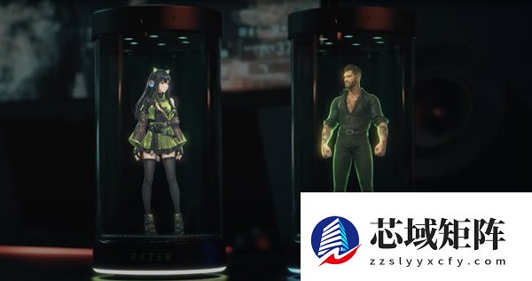 雷蛇发布全息AI助手：装杯的小女孩 能陪你打游戏