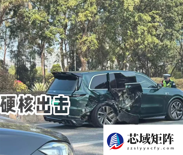 理想汽车：800万法拉利SUV高速撞击理想L9 硬生生抗下了！