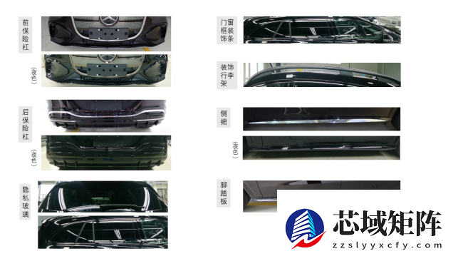 北京奔驰全新纯电 GLC 申报：大尺寸盾形格栅吸睛，国产专属加长轴距