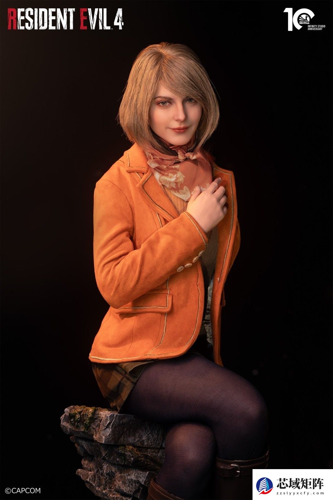 生化危机4重制版艾什莉1:2雕像预售开启，限量299体售价18888元
