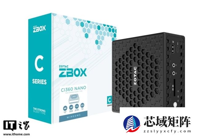 索泰推出 Zbox CI360 迷你主机：英特尔 N150 处理器，双千兆以太网接口