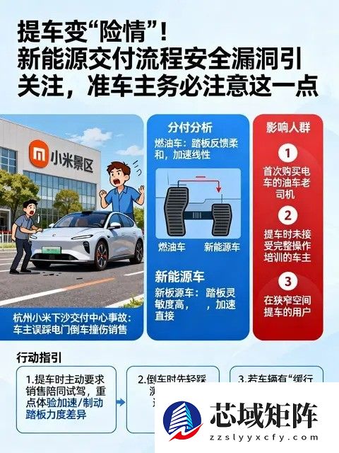 杭州提车现误踩电门事故 电动车操作培训亟待加强