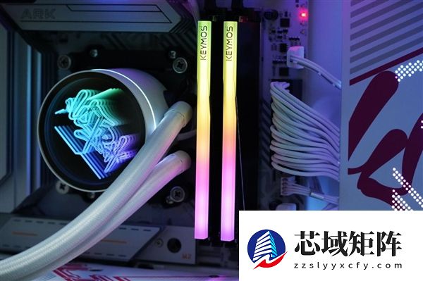光影绚丽！KEYMOS科摩思赤霄白帝DDR5内存16GBx2 6000MHz图赏