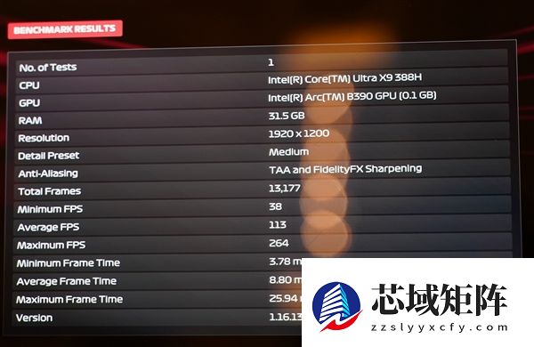 英特尔锐炫B390游戏实测 相当惊艳的游戏体验