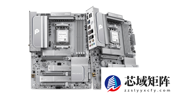 微星发布全新PRO MAX系列：主板、显示器、电源全都有 一致纯白配色