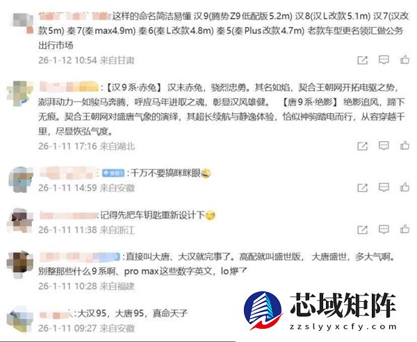 比亚迪9系征名大战！大汉大唐VS汉9唐9：网友争论不休