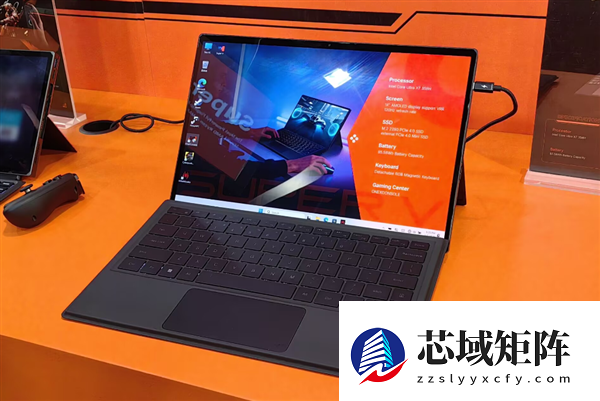 壹号本Super V二合一本亮相CES：搭载酷睿Ultra X7 358H