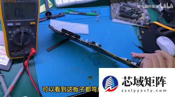 女友生气怒砸RTX 3080 Ti!PCB严重变形弯曲:搬板成功复活