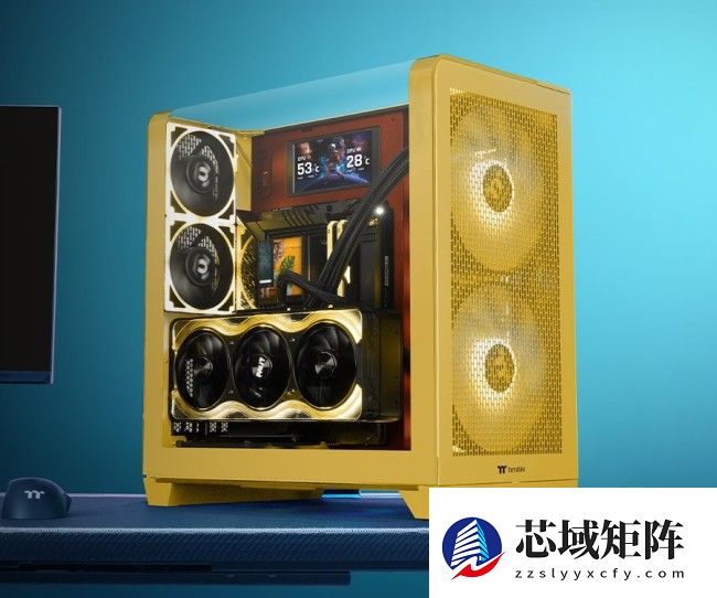 顶板左板一体弯玻,曜越推出光透 View 390 Air 中塔 ATX 机箱