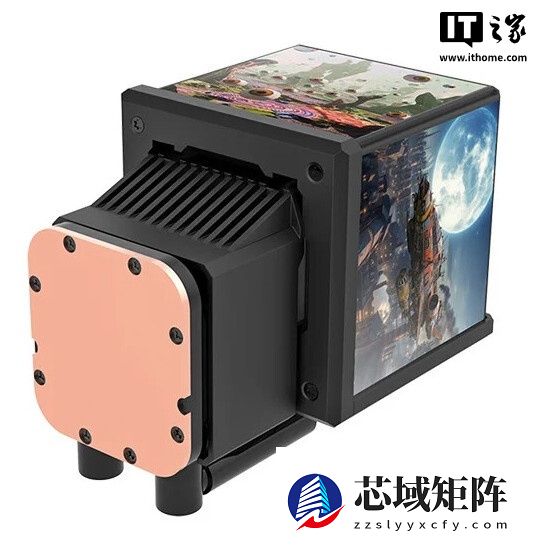 曜越推出 MINECUBE 360 Ultra 一体式水冷散热器，冷头配备四面立方显示屏