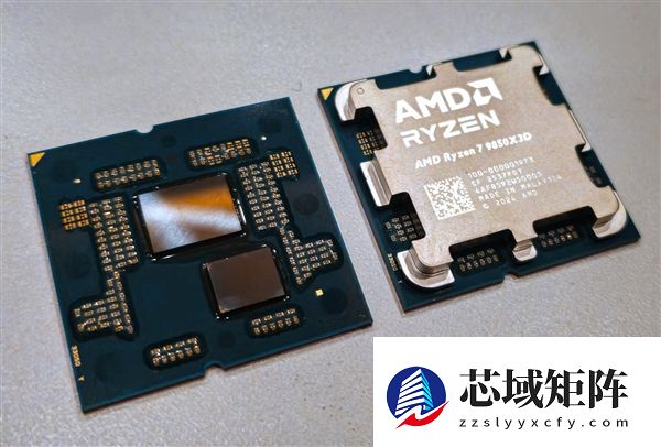 全球最快游戏CPU开盖：AMD锐龙7 9850X3D实拍首发！