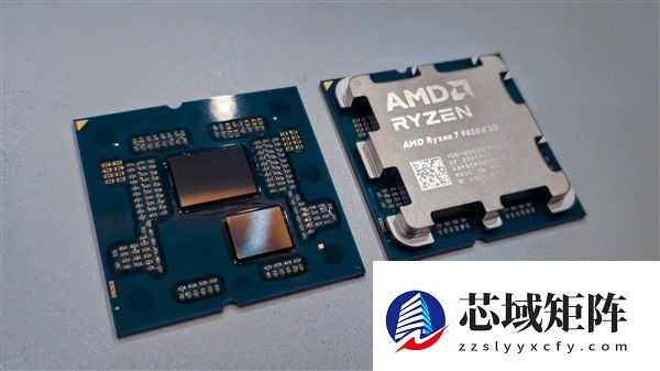 全球最快游戏CPU开盖：AMD锐龙7 9850X3D实拍首发！