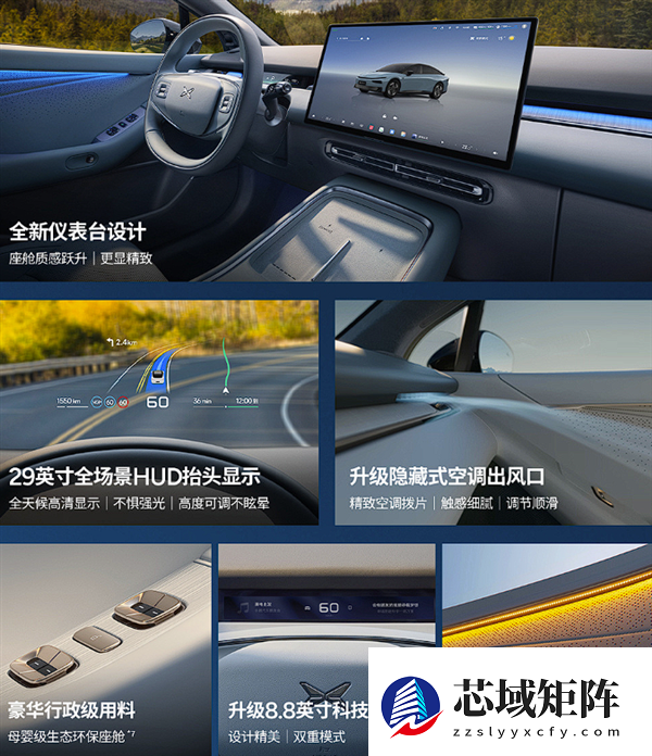 后备厢能同时放下马鸡鸭鹅 2026款小鹏P7+上市：18.68万起