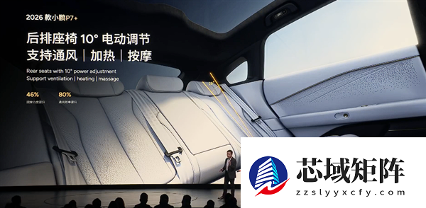 后备厢能同时放下马鸡鸭鹅 2026款小鹏P7+上市：18.68万起