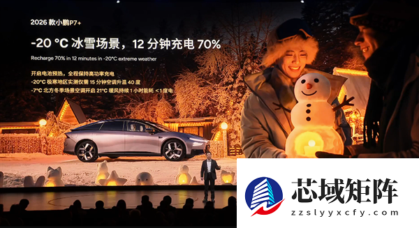 后备厢能同时放下马鸡鸭鹅 2026款小鹏P7+上市：18.68万起