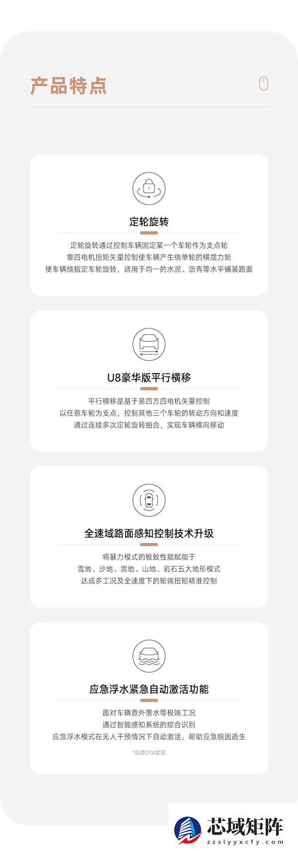 1399元！比亚迪上线驾控升级服务：仰望U8可横向移动