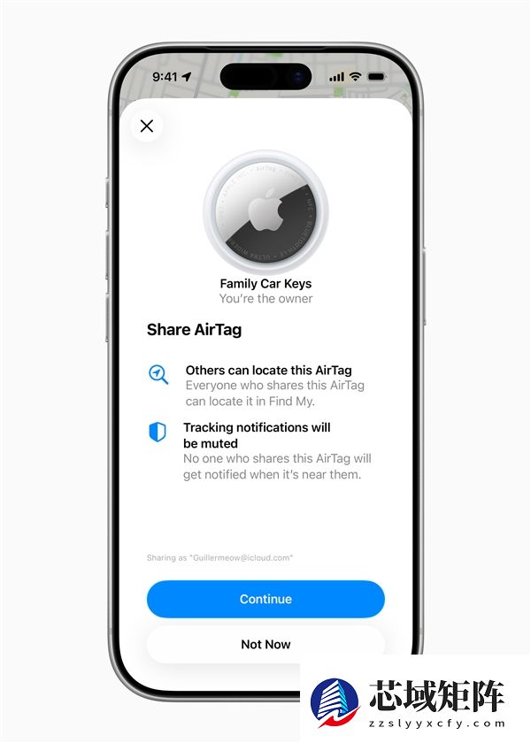 时隔五年！苹果终于发布AirTag二代：精确查找范围/音量提升50%