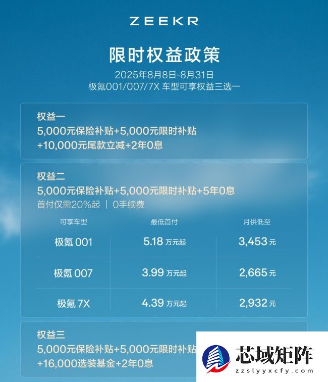 极氪公布下半年更新计划：001、7X 将升级 Thor-U 芯片及 900V 高压