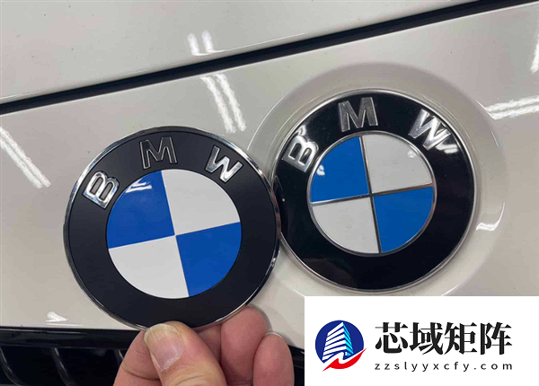 宝马下月起全面启用新Logo：取消镀铬装饰 换成哑光黑环