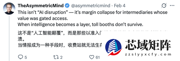 Claude一个插件吓哭华尔街 软件公司集体暴跌 2万亿元一日蒸发