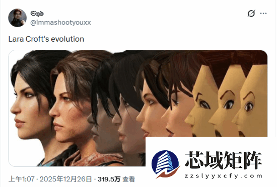 劳拉·克劳馥形象进化引热议