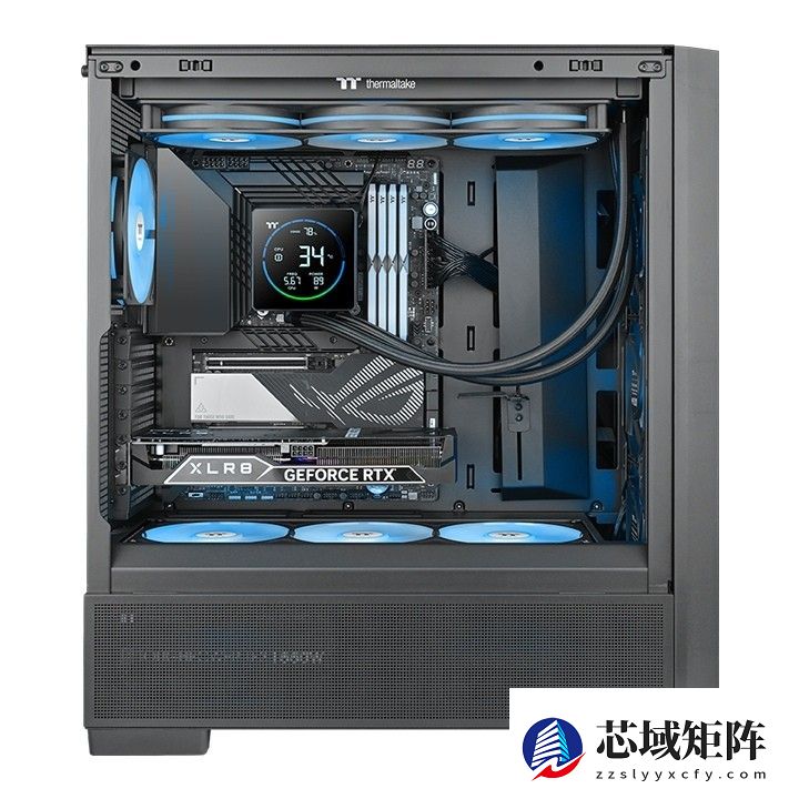 曜越发布TH V3 ARGB Sync系列水冷散热器，支持无限镜灯效与实时温显