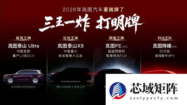 三年连升！岚图汽车1月交付10515辆 同比增长31%