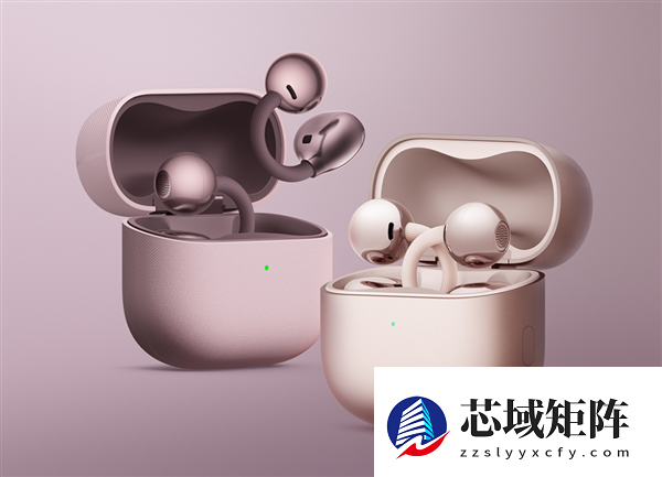 华为FreeClip 2耳夹耳机两款新色发布：冰莓紫、玫瑰金