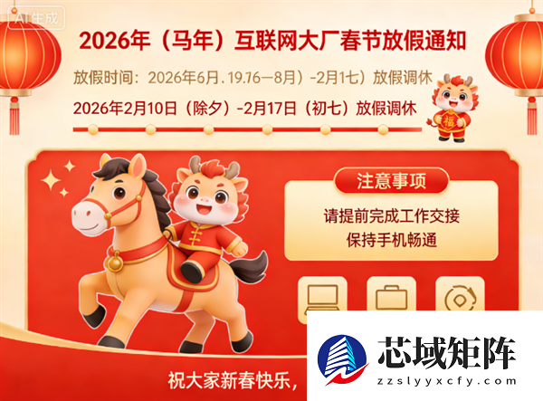 打工人差距扎心！互联网大厂春节假期曝光 有公司连休17天