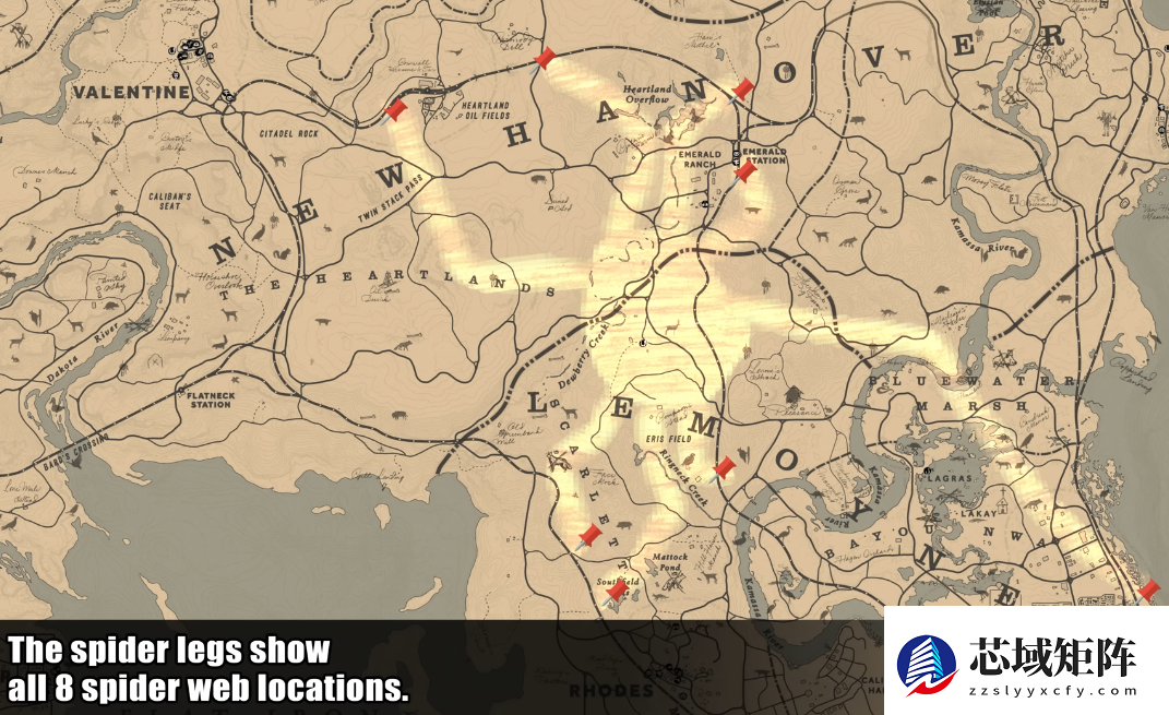 荒野大镖客2七年未解之谜：蜘蛛梦隐藏任务全线索揭秘