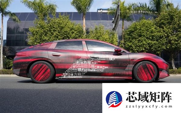方程豹首款轿车谍照曝光！车长超5米 车身贴纸透露命名玄机
