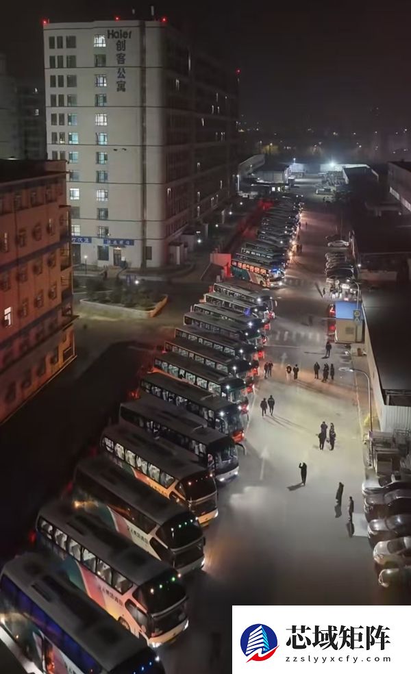 连续20年包车送员工回家！海尔65辆返乡大巴发车了