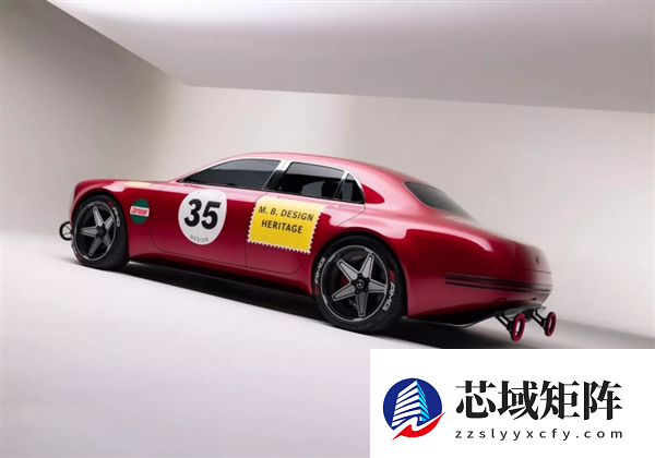 传奇赛车红猪归来！奔驰全新概念车曝光：致敬1971斯帕封神一战