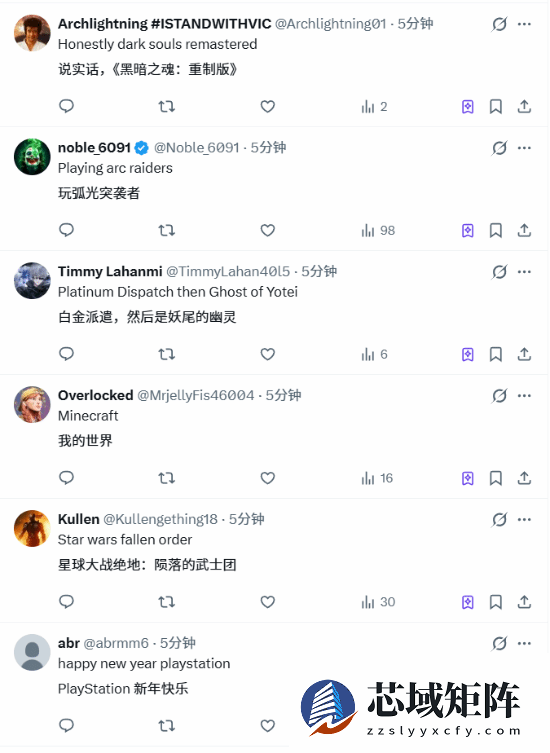 PS发布新年首问：2026年你玩的第一款游戏是什么？