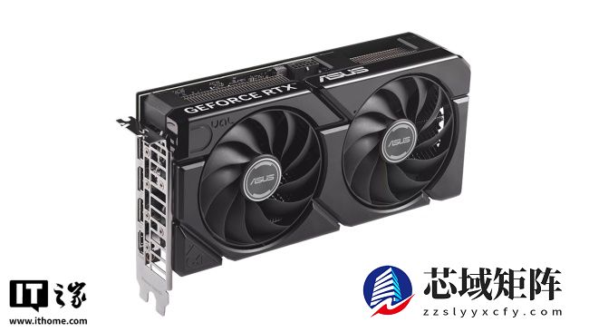 华硕推出 Dual RTX 5070 EVO 系列显卡：2.5 槽双风扇尺寸，全黑外观