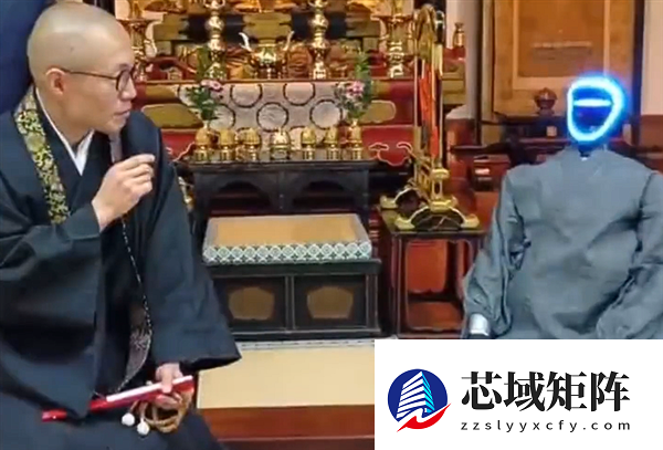 宇树机器人在日本当上赛博高僧