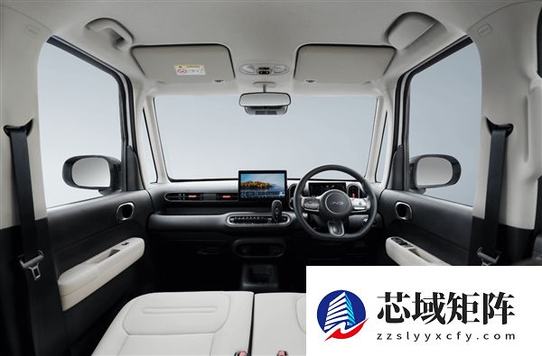 专供日本市场售价约11万 比亚迪K-Car海獭内饰官图发布